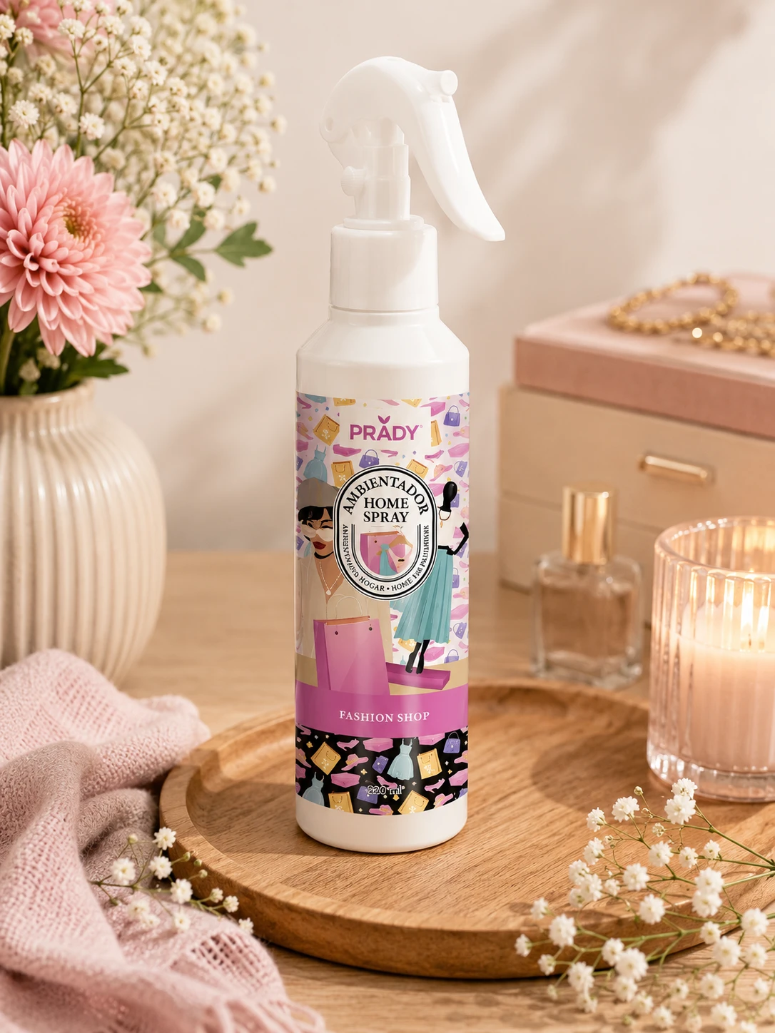 Home Spray PRADY – Fashion Shop – 220 ml – photo 3